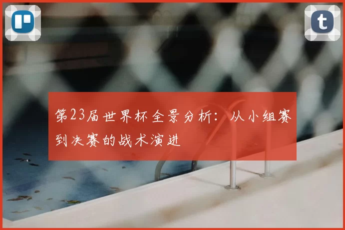 第23届世界杯全景分析:从小组赛到决赛的战术演进