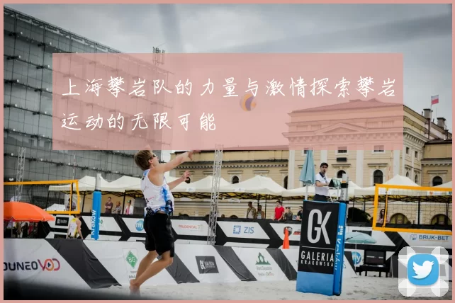 上海攀岩队的力量与激情探索攀岩运动的无限可能