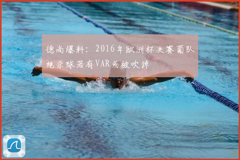 德尚爆料：2016年欧洲杯决赛葡队绝杀球若有VAR或被吹掉