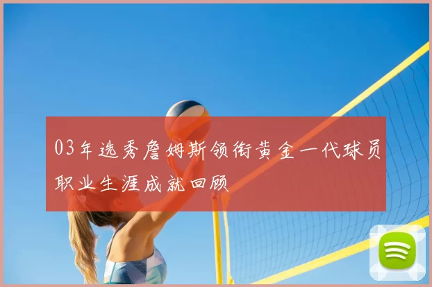 03年选秀詹姆斯领衔黄金一代球员职业生涯成就回顾